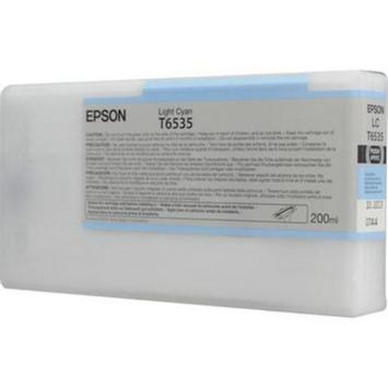 Epson lys cyan - original - blekkpatron (C13T653500)