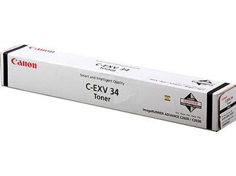 CANON EXV34BK Black Standard Capacity Toner Cartridge 23k pages - 3782B002 (3782B002)