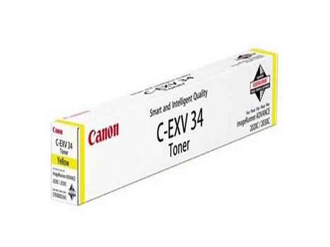 CANON EXV34Y Yellow Standard Capacity Toner Cartridge 19k pages - 3785B002 (3785B002)