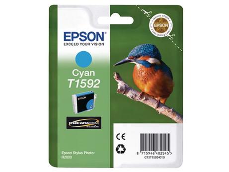 Epson T1592 - cyan - original - blekkpatron (C13T15924010)