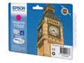 EPSON n Ink Cartridges, DURABrite" Ultra, T7033, Big Ben, Singlepack, 1 x 9.6 ml Magenta, Standard, L