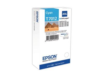 EPSON Cyan Ink  Cartridge XXL (WP4000/ 4500) (C13T70124010)