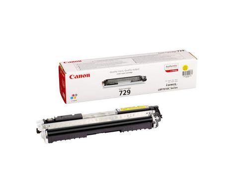 CANON n 729 Y - 4367B002 - 1 x Yellow - Toner Cartridge - For iSENSYS LBP7010C, LBP7018C (4367B002)