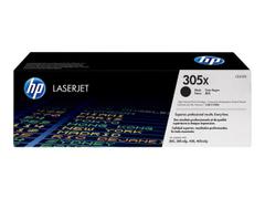 HP 305X - CE410X - 1 x Black - Toner cartridge - High Yield - For LaserJet Pro 300 color M351a, 300 color MFP M375nw, 400 color M451, 400 color MFP M475