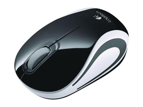 Logitech M187 - mus - 2.4 GHz - svart (910-002731)