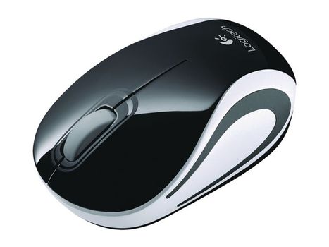 LOGITECH M187 Wireless Mini Mouse Black (910-002731)