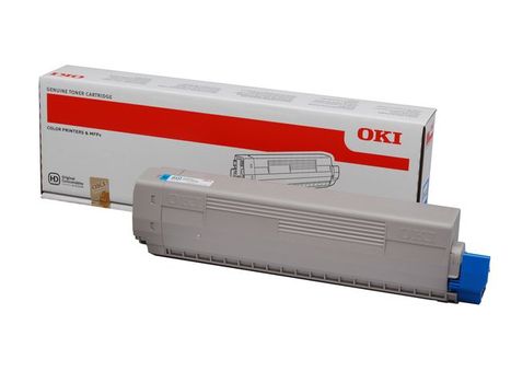 OKI Cyan Toner Cartridge   (44844615)