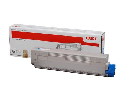 OKI Cyan Toner Cartridge 10K pages - 44844507 (44844507)