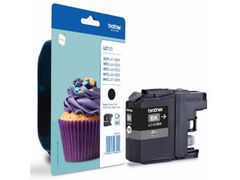 BROTHER LC-123 ink cartridge black high capacity 600 pages 1-pack (LC123BK $DEL)