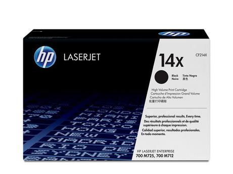 HP 14X - Høy ytelse - svart - original - LaserJet - tonerpatron (CF214X) (CF214X)