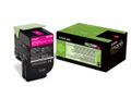 LEXMARK 802SM toner cartridge magenta standard capacity 2.000 pages 1-pack return program