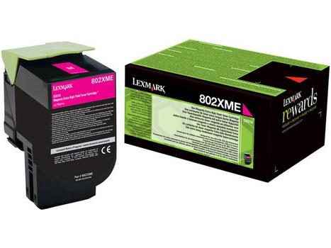 LEXMARK 802XME Projekt-Toner Magenta 4000ppm (80C2XME)
