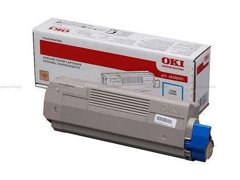OKI Cyan Toner Cartridge 6K pages - 45396303 (45396303)