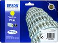 EPSON n Ink Cartridges, DURABrite" Ultra, 79XL, Tower of Pisa, Singlepack, 1 x 17.1 ml Yellow, High, XL
