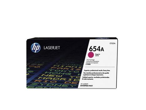 HP Original HP 654A LaserJet-tonerpatron,  magenta (CF333A)