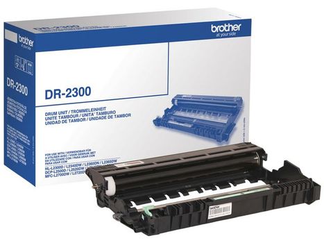 BROTHER DR2300 - Original - drum kit - for Brother DCP-L2500,  L2520, L2560, HL-L2300, L2340, L2360, L2365, MFC-L2700,  L2720, L2740 (DR2300)