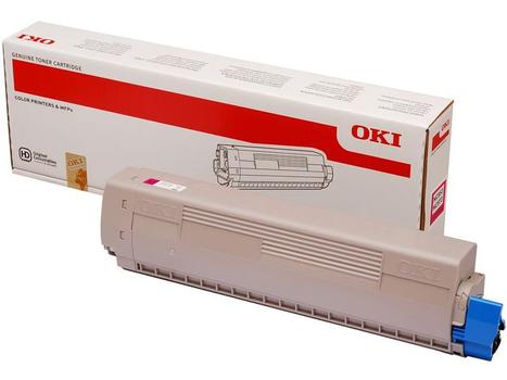 OKI MC853/873 magenta toner 7.3K (45862838)