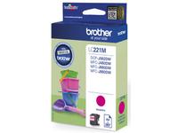 BROTHER INK CARTRIDGE MAGENTA 260 PAGES FOR MFC-J880DW SUPL (LC221M)