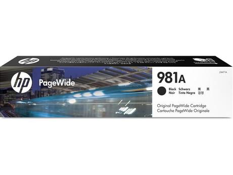 HP 981A - svart - original - PageWide - blekkpatron (J3M71A)