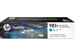 HP Cyan Inkjet Cartridge EHY (No.981Y) (L0R13A)