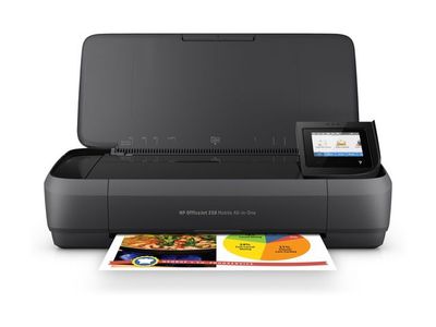 HP Officejet 250 Mobile All-in-One Blækprinter Multifunktion - Farve - Blæk (CZ992A#BHC)