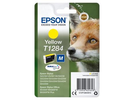 EPSON Ink/T1284 Fox 3.5ml YL (C13T12844012)