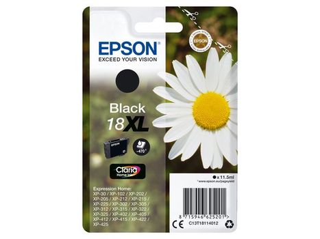 EPSON Ink/18XL Daisy 11.5ml BK (C13T18114012)