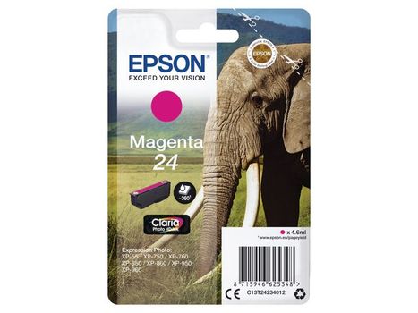 EPSON CLARIA PHOTO HD 24 MAGENTA F/ 24SERIES (C13T24234012)