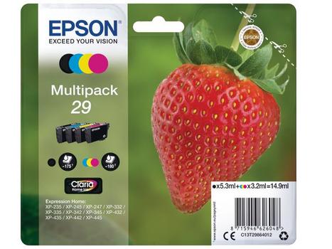 EPSON Ink/29 Strawberry CMYK SEC (C13T29864022)