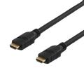 DELTACO Prime HDMI with Ethernet cable 5m Black