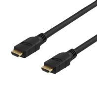 DELTACO Prime HDMI with Ethernet cable 5m Black (HDMI-3050)
