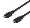 DELTACO Prime HDMI with Ethernet cable 20m Black