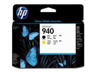 HP FP HP 940 Skrivhuvud svart, gul (C4900A)