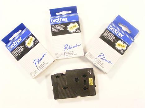 BROTHER Tape BROTHER Tze-535 12mm hvit/blå (TZ535)