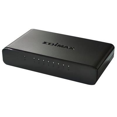 EDIMAX - ES-3308P - switch - 8 porter - ikke-styrt
