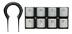 KINGSTON FPS and MOBA Gaming Keycaps upgrade kit Titanium