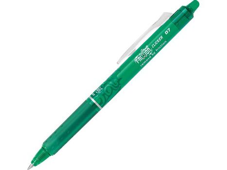 PILOT Kuglepen PILOT Frixion Clicker grøn (BLRT-FR7-G*12)