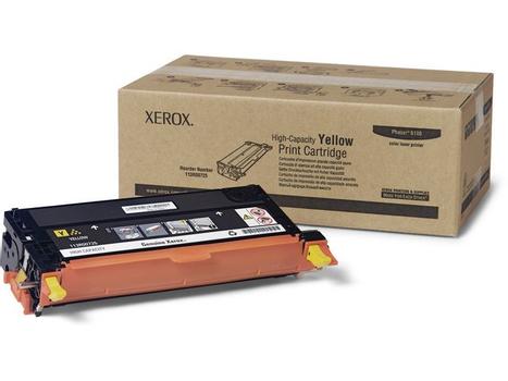 XEROX x Phaser 6180MFP - High capacity - yellow - original - toner cartridge - for Phaser 6180DN, 6180MFP/ D,  6180MFP/ N,  6180N (113R00725)