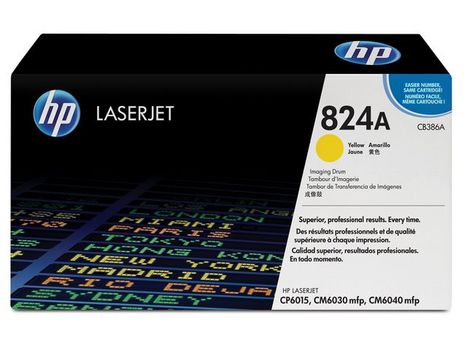 HP Trumma 824A till LaserJet CP6015/ CM6030mfp/ CM6040mfp gul original 35.000 sidor (CB386A)