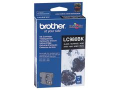 BROTHER LC-980 ink cartridge black standard capacity 6ml 300 pages 1-pack