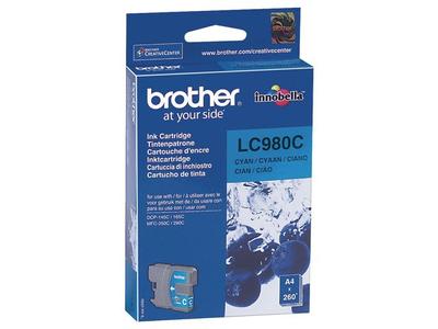 BROTHER LC980C Cyan ink 300 pages (LC980C)