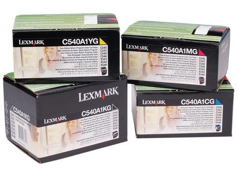 LEXMARK Black Return Program Toner Cartridge  (C540A1KG)