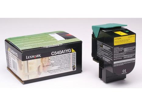 LEXMARK Yellow Return Program Toner Cartridge  (C540A1YG)