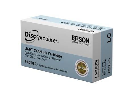 Epson lys cyan - original - blekkpatron (C13S020448)