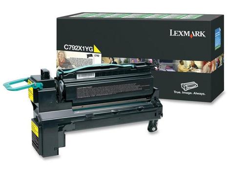 LEXMARK Toner/ yellow 20000sh f C792 RP (C792X1YG)