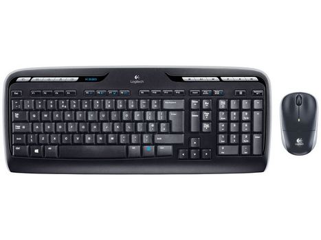 LOGITECH MK330 Wireless Combo with unifying-Nano-receiver black (PAN) (920-003982)