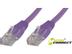 MICROCONNECT UTP CAT5E 0,5M PURPLE PVC