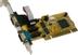 EXSYS EX-43072, 2 x seriell, 3,3/5V WHQL 32-bit P&P, DB9M plugger, 16C950