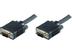 MICROCONNECT SVGA HD15 1m M-M Black