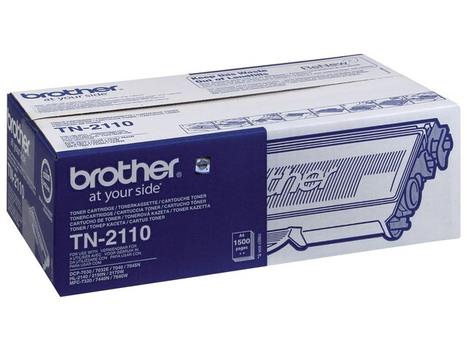 BROTHER Black Toner Cartridge 1.5k pages - TN2110 (TN2110)